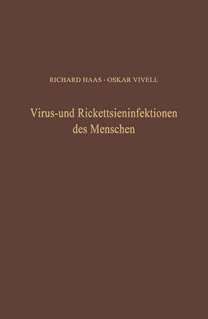 Bild des Verk�ufers f�r Virus- und Rickettsieninfektionen des Menschen zum Verkauf von buchlando-buchankauf
