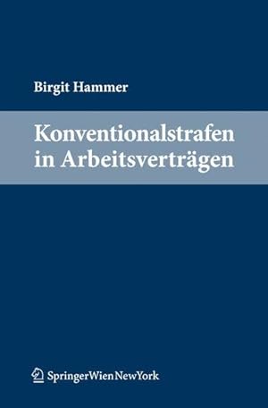 Seller image for Konventionalstrafen in Arbeitsvertrgen for sale by buchlando-buchankauf