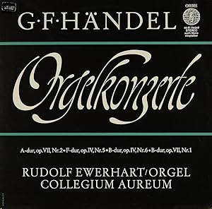 G.F. Händel, Orgelkonzerte (VINYL-BOX)