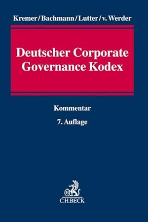 Seller image for Deutscher Corporate Governance Kodex for sale by buchlando-buchankauf