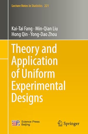 Immagine del venditore per Theory and Application of Uniform Experimental Designs (Lecture Notes in Statistics, Band 221) venduto da buchlando-buchankauf