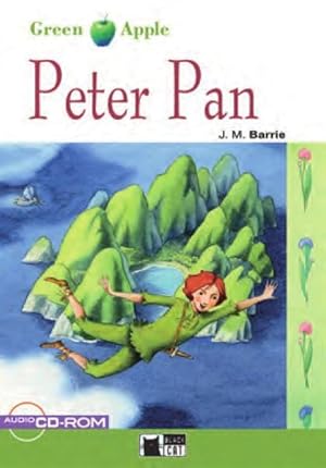 Imagen del vendedor de Peter Pan - Buch mit Audio-CD-ROM (Black Cat Green Apple ? Starter) a la venta por buchlando-buchankauf