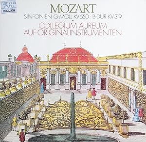 Mozart: Sinfonien g-moll KV 550 & B-dur KV 319 [Vinyl LP] [Schallplatte]