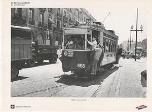 Image du vendeur pour Varios E00289: 1962.Burro, moto.Carrer Escudellers mis en vente par EL BOLETIN