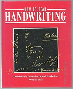 Seller image for How to Read Handwriting for sale by WeBuyBooks