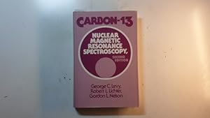 Imagen del vendedor de Carbon-13 Nuclear Magnetic Resonance Spectroscopy a la venta por Gebrauchtbcherlogistik  H.J. Lauterbach