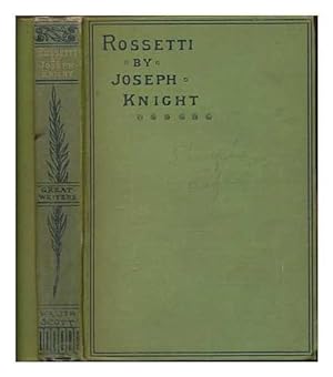 Image du vendeur pour Life of Dante Gabriel Rossetti mis en vente par Redux Books