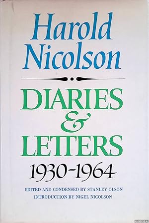 Seller image for Diaries and Letters 1930-1964. Edited and Condensed by Stanley Olson for sale by Klondyke