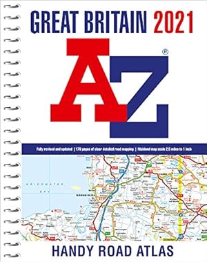 Image du vendeur pour 2021 Great Britain A-Z Handy Road Atlas mis en vente par Redux Books