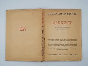 Seller image for Gedichte. Gerard Manley Hopkins. bertr. Einf. u. Erl. von Irene Behn for sale by Buchschloss