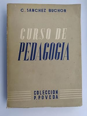 Imagen del vendedor de CURSO DE PEDAGOGA. COLECCIN P. PVEDA. a la venta por TraperaDeKlaus