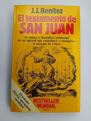 Imagen del vendedor de El Testamento De San Juan. a la venta por TraperaDeKlaus