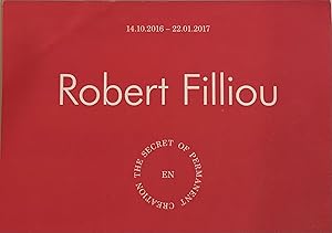 Image du vendeur pour Robert Filliou. The Secret of Permanent Creation mis en vente par Studio Bibliografico Marini