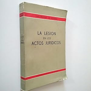 La lesión en los Actos Jurídicos