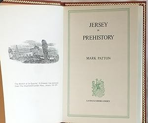 Image du vendeur pour Jersey in Prehistory mis en vente par James Hulme Books