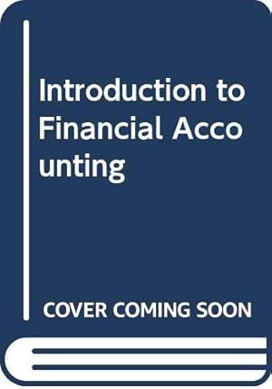 Seller image for Introduction to Financial Accounting for sale by WeBuyBooks