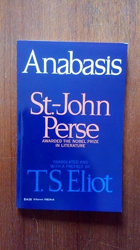 Seller image for Anabasis for sale by Le Plessis Books