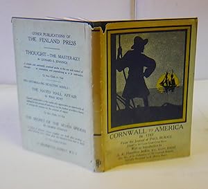 Seller image for Cornwall to America in 1783 From the Journal of Paul Burall (1755-1826) for sale by Hereward Books