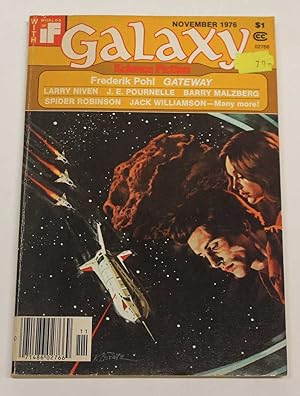 Bild des Verkufers fr Galaxy Magazine November 1976 Vol 37 No 8 zum Verkauf von H4o Books