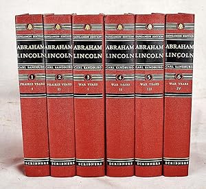 Abraham Lincoln (The Sangamon Edition, Six Volume Set): The Prairie Years (2 Volumes) and The War...