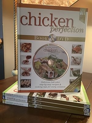 Bild des Verkufers fr Set of 4: Belinda Jeffery's Cooking Class - Asian Perfection, Chicken Perfection, Pasta Perfection, Salad Perfection zum Verkauf von Books to Give ~ Books to Love