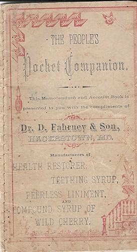 People's Pocket Companion Dr. Fahrney & Son's Health Restorer