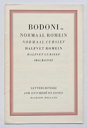 Bodoni [type specimen]