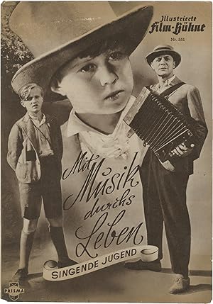 Bild des Verkufers fr An Orphan Boy of Vienna [Mit Musik durchs Leben] (Original program for the 1936 Austrian film) zum Verkauf von Royal Books, Inc., ABAA