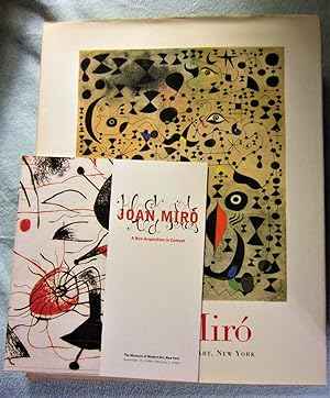 Seller image for Joan Miro: The Museum of Modern Art, New York [Includes Laid-In Program from Exhibition "Joan Miro: A New Acquisition in Context, November 19, 1998-February 2, 1999] for sale by My November Guest Books