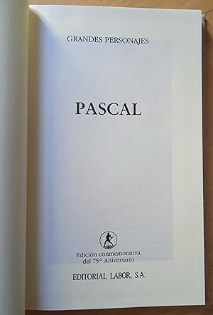 Seller image for Pascal for sale by Llibres Bombeta