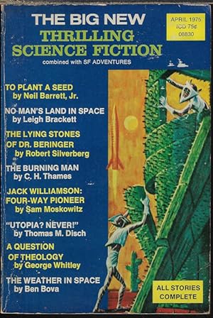 Seller image for THRILLING SCIENCE FICTION: April, Apr. 1975 for sale by Books from the Crypt
