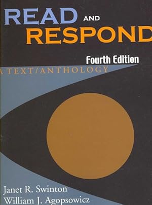 Image du vendeur pour Read and Respond : A Text / Anthology mis en vente par GreatBookPrices