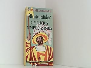 Bild des Verkufers fr Abenteuerlicher Simplicius Simplicissimus. Roman. H. J. Christoffel von Grimmelshausen, Goldmanns gelbe Taschenbcher , Bd. 422/23 zum Verkauf von Book Broker