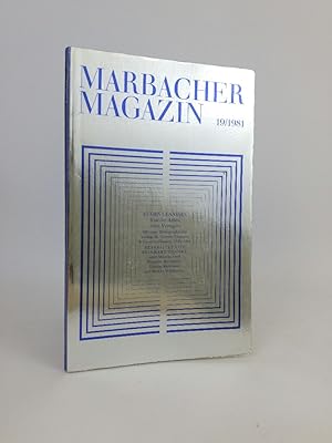 Bild des Verkufers fr Marbacher Magazin 19 / 1981: Eugen Claassen. Mit einer BIldbiographie. Von der Arbeit des Verlegers. zum Verkauf von ANTIQUARIAT Franke BRUDDENBOOKS