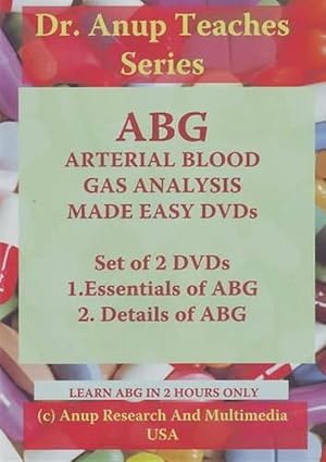 Seller image for ABG -- Arterial Blood Gas Analysis Made Easy - 2 DVD Set (NTSC Format) (DVD-Video) for sale by CitiRetail