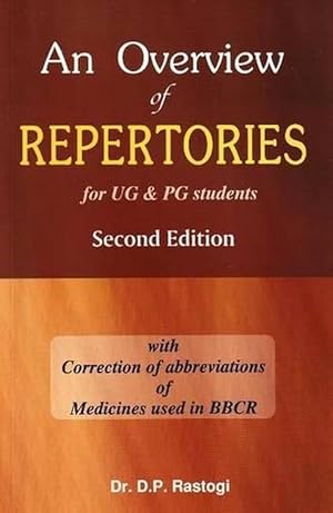 Seller image for Overview of Repertories for UG & PG Students (Paperback) for sale by AussieBookSeller