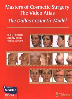 Imagen del vendedor de Masters of Cosmetic Surgery - The Video Atlas : The Dallas Cosmetic Model a la venta por GreatBookPrices