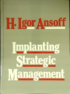 Immagine del venditore per Implanting strategic management venduto da Librodifaccia