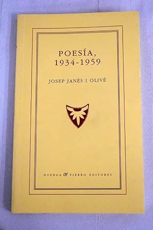 Poesías, 1934-1959