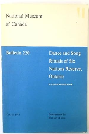 Seller image for Dance and Song Rituals of Six Nations Reserve, Ontario for sale by PsychoBabel & Skoob Books