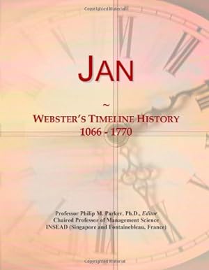 Bild des Verkufers fr Jan: Webster's Timeline History, 1066 - 1770 zum Verkauf von WeBuyBooks