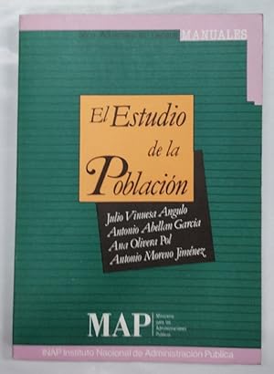 Imagen del vendedor de El estudio de la poblacin a la venta por Libros Tobal