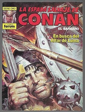Bild des Verkufers fr Espada Salvaje de Conan el barbaro, La. 1 edicin n 51 zum Verkauf von LLEIXIULLIBRES