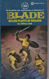 Killer Plants of Binaark (Richard Blade #33)