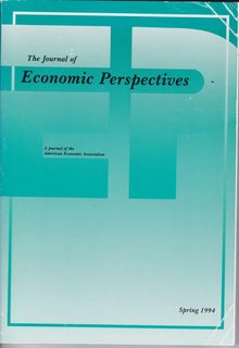 Image du vendeur pour The Journal of Economic Perspectives Vol. 8 No. 2 Spring 1994 mis en vente par Never Too Many Books