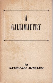 A Gallimaufry