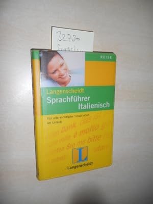 Langenscheidt Sprachführer Italienisch. Mit Reisewörterbuch und Kurzgrammatik.