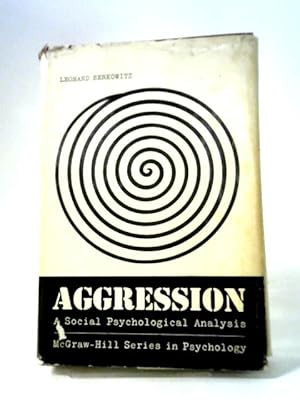 Imagen del vendedor de Aggression: A Social Psychological Analysis a la venta por World of Rare Books
