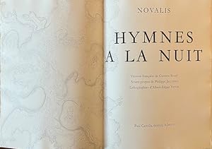 Seller image for Hymnes  la nuit * for sale by OH 7e CIEL