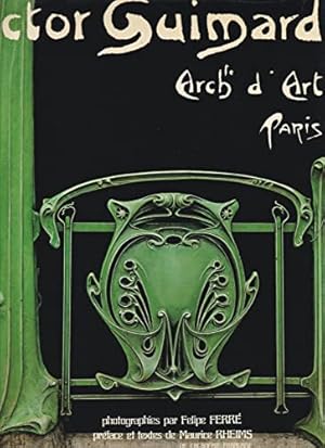 Bild des Verkufers fr HECTOR GUIMARD ARCHITECTURE D"ART PARIS zum Verkauf von Ammareal